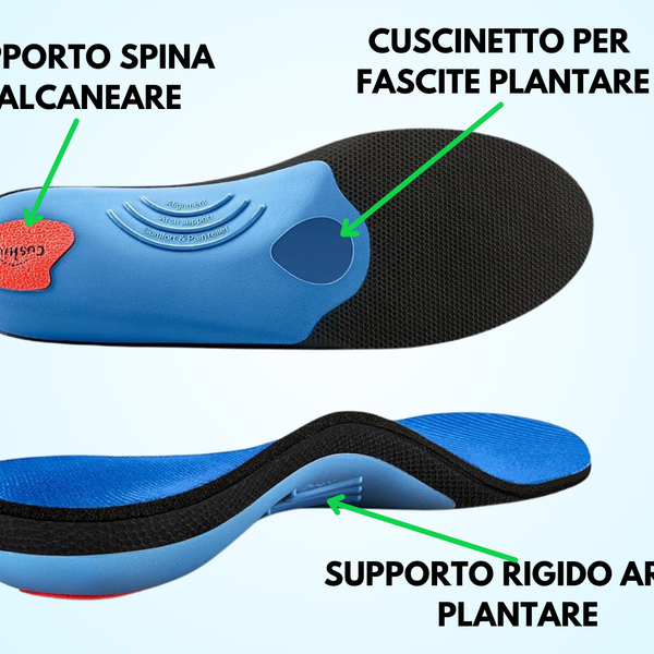 Plantare Ortopedico - Taglia Universale